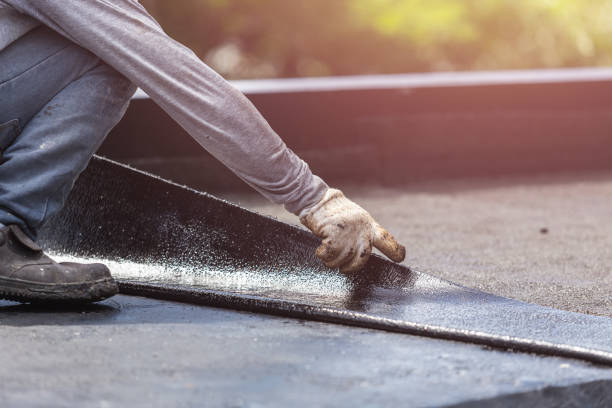 Professional Emergency Waterproofing technician working in Little Suamico, WI